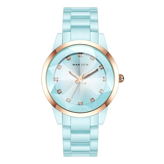 NAKZEN Women Watches Reloj Mujer Fashion Casual Ladies Bracelet Colorful Ceramic Watch Top Brand Luxury Dress Female Clock-7